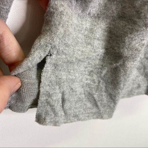 Caslon Grey Brushed Soft Knit Long Sleeve Top XS NEW - Picture 7 of 11